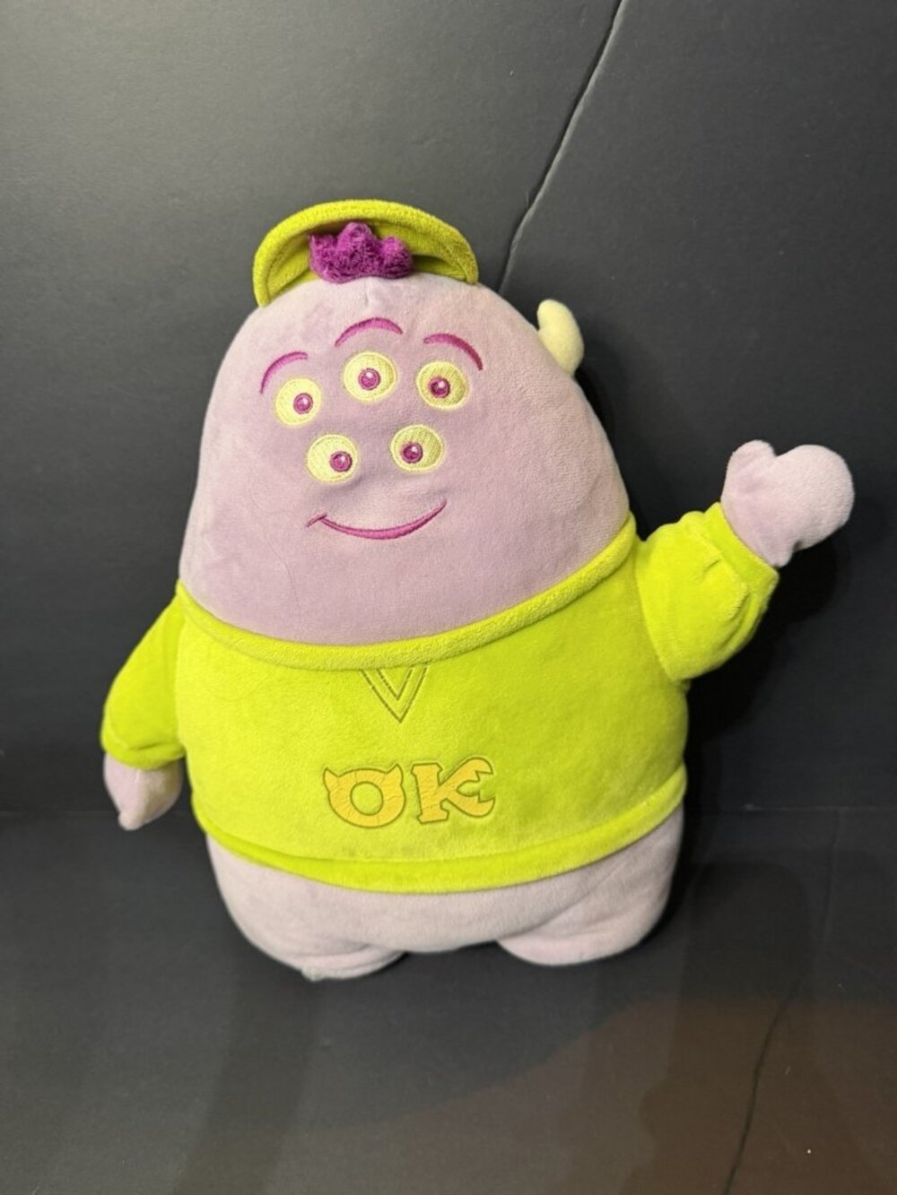 Official Disney Store Monsters University Scott Squibbles Squishy 10” Plush